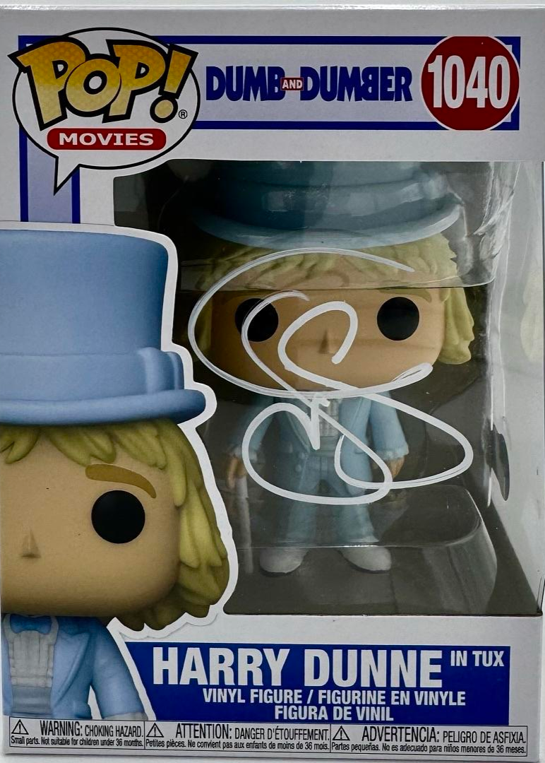 Jeff Daniels Signed Funko Pop #1040 Harry Dunne (Dumb and Dumber) - Beckett COA